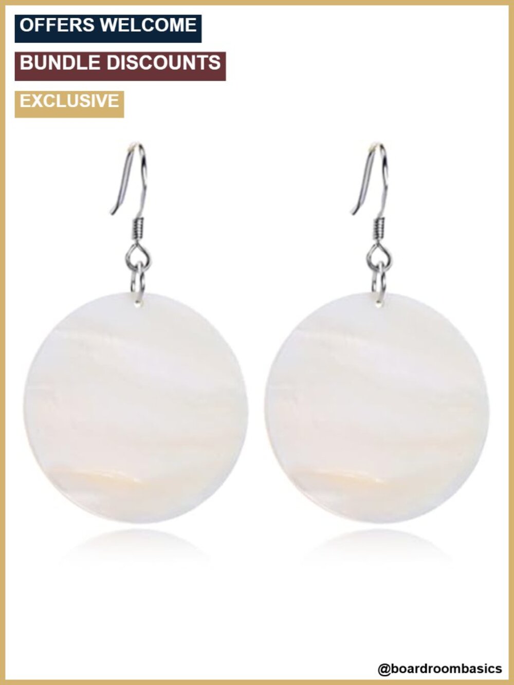 Sea Shell Drop Dangle Earrings Women Beach Jewelry Gift
